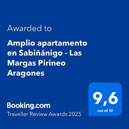 Amplio Apartamento En Sabinanigo - Las Margas Pirineo Aragones Eksteriør billede